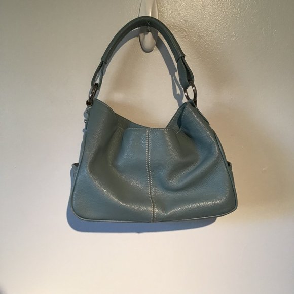 Tod's Handbags - Tod's Peppled  Leather Hobo Bag